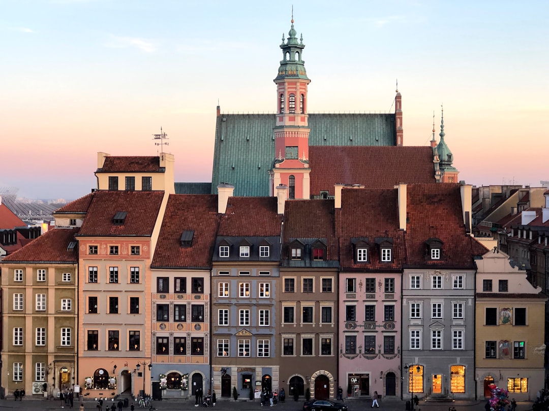Łąka nad jeziorem mazurskim